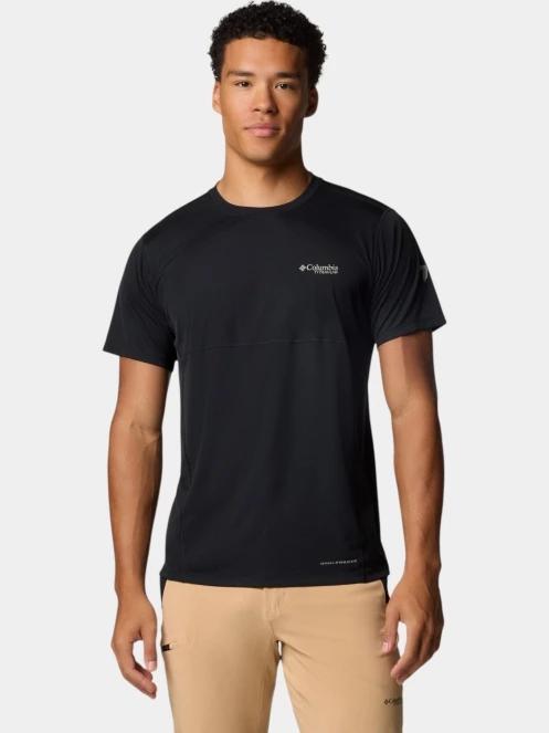 Columbia Cirque River Pro Short Sleeve Crew férfi rövid ujjú sport póló fekete színben 2
