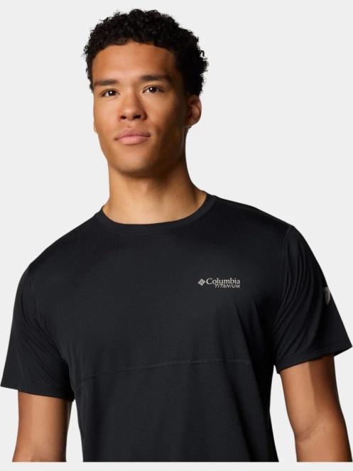 Columbia Cirque River Pro Short Sleeve Crew férfi rövid ujjú sport póló fekete színben 6