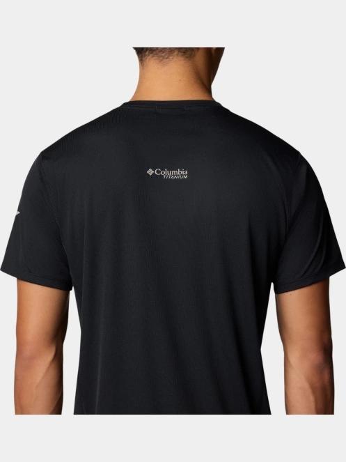 Columbia Cirque River Pro Short Sleeve Crew férfi rövid ujjú sport póló fekete színben 8