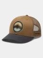 Columbia Columbia Mesh Snap Back férfi baseball sapka barna színben 1