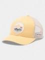 Columbia Columbia Mesh Snap Back férfi baseball sapka sárga színben 1