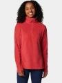Columbia Glacial IV 1/2 Zip női polár pulóver piros színben 1