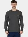 Columbia Tech Trail Long Sleeve Crew II férfi hosszú ujjú sport póló szürke színben 1