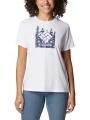 Columbia Sun Trek Short Sleeve Graphic Tee női rövid ujjú sport póló fehér színben 1