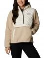 Columbia Sweet View Fleece Hooded Pullover női polár pulóver homok színben 1