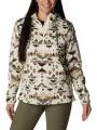 Columbia W Sweater Weather Hooded Pullover női polár pulóver homok színben 1