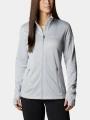 Columbia W Park View Grid Fleece Full Zip női polár pulóver szürke színben 1