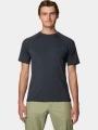 Mountain Hardwear Crater Lake Short Sleeve férfi rövid ujjú sport póló fekete színben 1