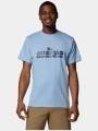 Columbia CSC Seasonal Logo Tee férfi rövid ujjú póló kék színben 1