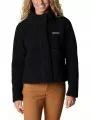 Columbia Panorama Snap Fleece Jacket női utcai kabát fekete színben 1