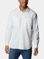 Columbia Silver Ridge Utility Lite Long Sleeve Shirt férfi hosszú ujjú túraing fehér színben 1