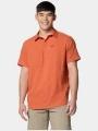 Columbia Silver Ridge Utility Lite Short Sleeve Shirt férfi rövid ujjú túraing piros színben 1