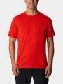 Columbia M Endless Trail Running Tech Tee férfi rövid ujjú sport póló piros színben 1