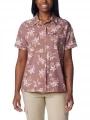 Columbia Silver Ridge Utility Short Sleeve Shirt női rövid ujjú túraing lila színben 1