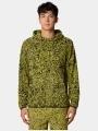 Mountain Hardwear Microchill Hoody férfi polár pulóver zöld színben 1