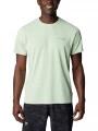 Columbia Summit Valley Short Sleeve Crew férfi rövid ujjú sport póló zöld színben 1