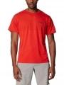 Columbia Cirque River Short Sleeve Crew férfi rövid ujjú sport póló piros színben 1
