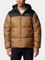 Columbia Puffect II Hooded Jacket férfi télikabát barna színben 1