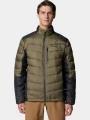 Columbia Labyrinth Loop II Jacket férfi átmeneti kabát zöld színben 1