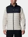 Columbia Powder Lite II Vest férfi mellény homok színben 1