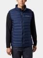 Columbia Powder Lite II Vest férfi mellény kék színben 1