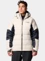 Columbia Roaring Fork II Down Jacket férfi steppelt síkabát homok színben 1