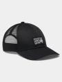 Mountain Hardwear Recycled Trucker Hat férfi baseball sapka fekete színben 1