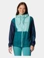 Columbia Lily Basin II Jacket női széldzseki zöld színben 1