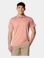 Columbia Tech Trail Utility Polo férfi galléros póló piros színben 1