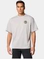 Columbia Cedar Trail Graphic Tee férfi rövid ujjú sport póló szürke színben 1