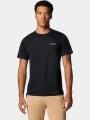 Columbia Cirque River Pro Short Sleeve Crew férfi rövid ujjú sport póló fekete színben 1